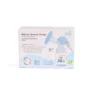 MOMMY'S BLISS MANUAL BREAST PUMP - BPA Free, Anti-Colic, 120ml/4oz | BLUE