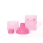 MOMMY'S BLISS Milk Powder Container 3 Layer | BPA-Free, Easy Carry for 0+ Months | Pink