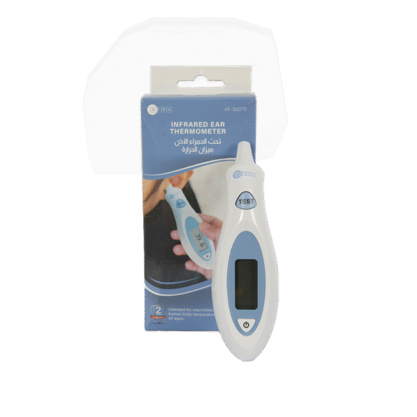 AFRA INFRARED THERMOMETER EAR TYPE AUTOMATIC OFF AF-302ITE | WHITE - Image 6