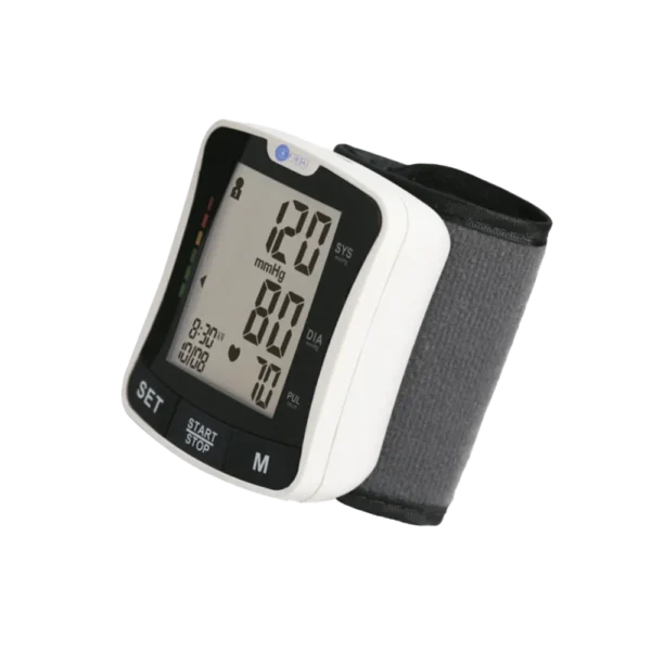 AFRA WRIST TYPE LARGE DIGITAL BLOOD PRESSURE MONITOR AF-202BPMW | WHITE - Image 2