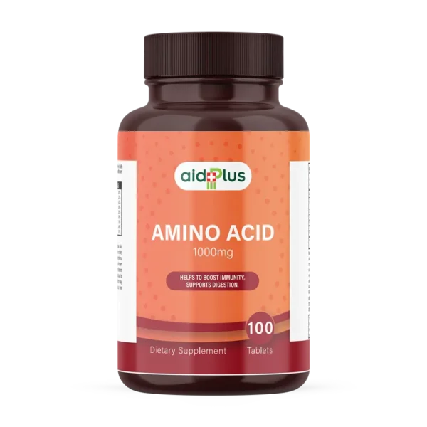 AID PLUS Amino Acid 1000mg 100’s – Immunity Boost, Digestion Support & Muscle Recovery Supplement