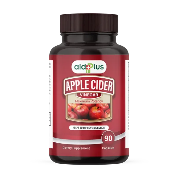 AID PLUS Apple Cider Vinegar 90’s – Weight Management, Detox & Digestive Health Supplement