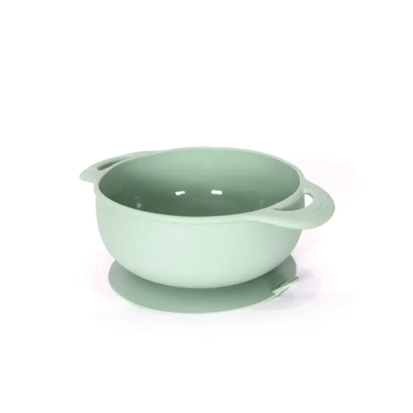 MOMMY'S BLISS Silicon Baby Feeding Set | BPA-Free, Easy Clean, FDA Certified | 6-Piece Set | Green - Image 2