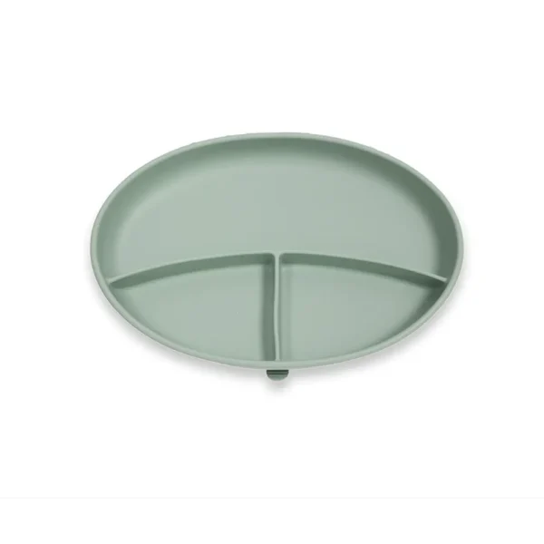 MOMMY'S BLISS Silicon Baby Feeding Set | BPA-Free, Easy Clean, FDA Certified | 6-Piece Set | Green - Image 3
