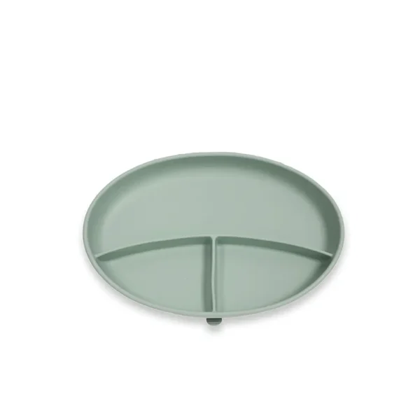 MOMMY'S BLISS Silicon Baby Suction Plate | BPA-Free, Easy Clean, FDA Certified | Green - Image 2