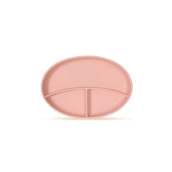 MOMMY'S BLISS Silicon Baby Suction Plate | BPA-Free, Easy Clean, FDA Certified | Pink - Image 2