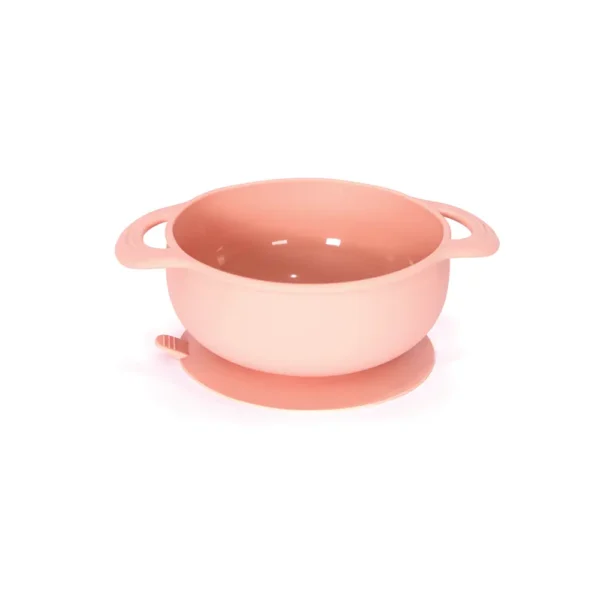 MOMMY'S BLISS Silicon Baby Suction Bowl | BPA-Free, Easy Clean, FDA Certified | Pink - Image 2