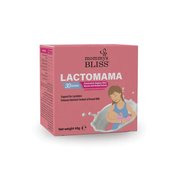 Mommy’s Bliss Lactomama – Breastmilk Support Formula – 30 Sachets (45g)