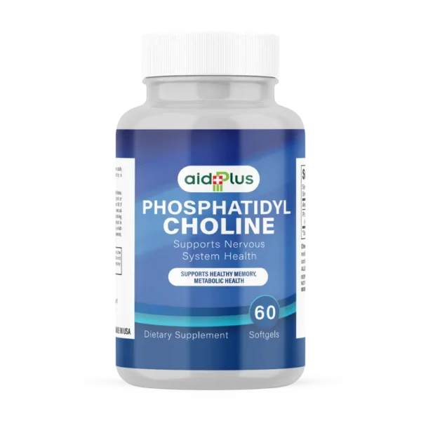 AID PLUS Phosphatidyl Choline 420mg 60’s – Brain, Liver & Nervous System Support