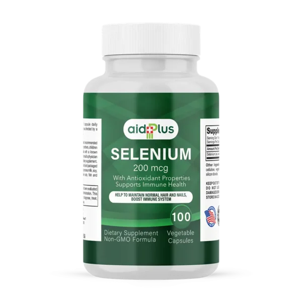 AID PLUS Selenium 200mcg 100’s – Immune & Antioxidant Support