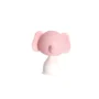 MOMMY'S BLISS Elephant Rattle Teether | BPA-Free, Easy Clean, FDA Certified | Soft Food-Grade Silicone | Pink