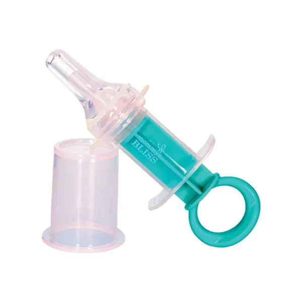 MOMMY'S BLISS Medicine Dispenser | BPA-Free, Easy Grip, Safe for Babies | Green - Image 2