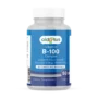 AID PLUS Vitamin B-100 Complex – High Potency B-Vitamin Blend – 50 Tablets