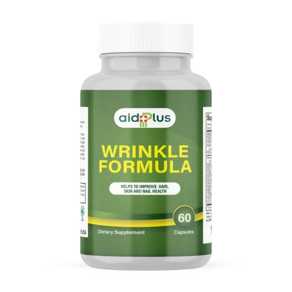 AID PLUS Anti-Wrinkle Formula – Skin Firmness & Radiance Support – 60 Capsules
