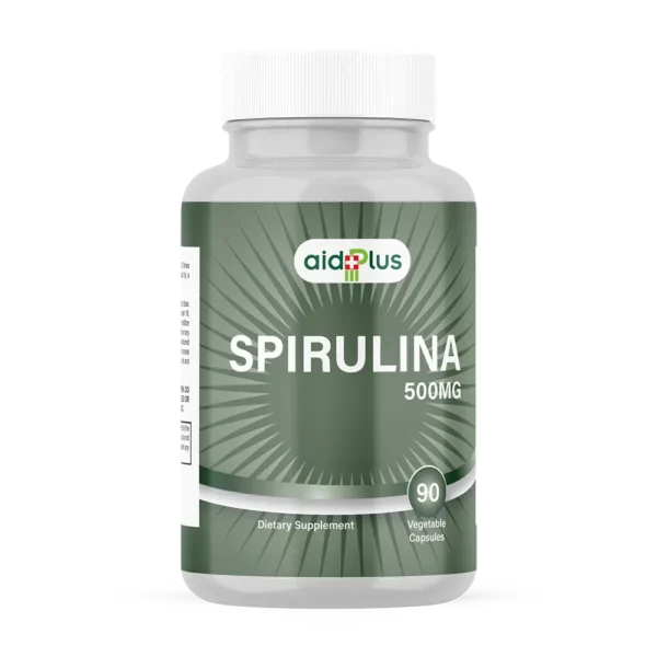 AID PLUS Spirulina 500mg 90’s – Natural Superfood & Immune Support
